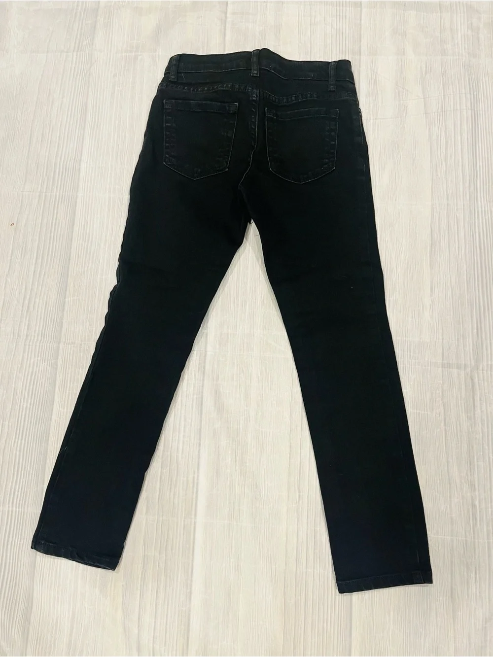 Place Black Super Skinny Jeans GirlsSz 6X/7